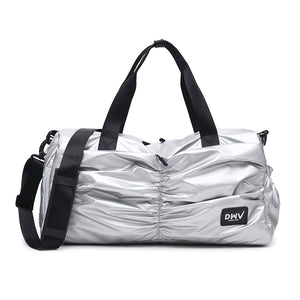 Swimming bag Sequins Black Gym Bag Women Shoe Compartment Waterproof Sport Bags for Fitness Training Yoga Bolsa Sac De Sport